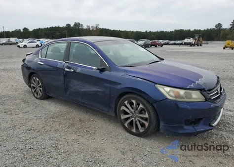 2013 Honda Accord Sport from USA, damaged, VIN 1HGCR2F52DA081795